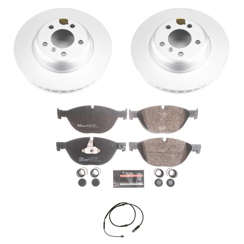 PowerStop 12-13 BMW 528i Front Euro-Stop Brake Kit