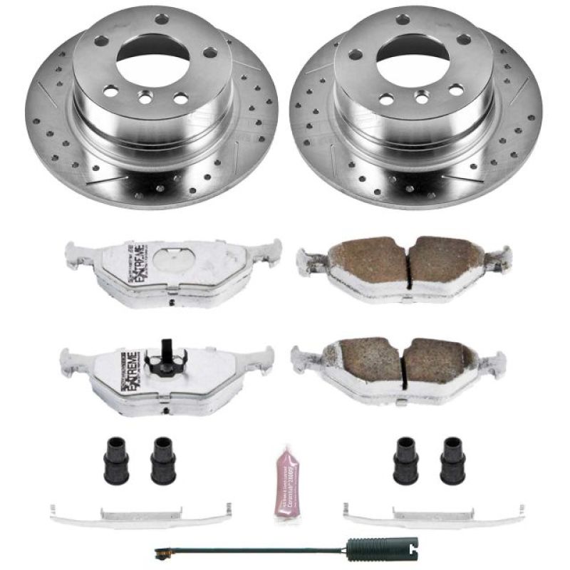 PowerStop 95-99 BMW 318ti Rear Z26 Street Warrior Brake Kit