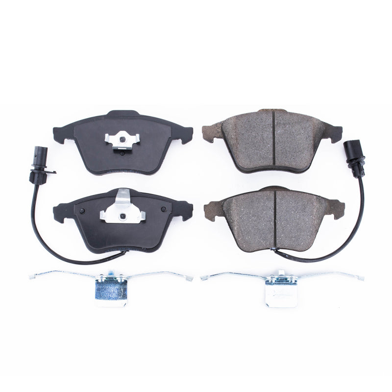 PowerStop 05-09 Audi A4 Front Z17 Evolution Ceramic Brake Pads w/Hardware