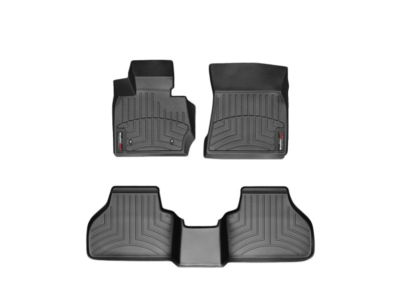 WeatherTech  11 Bmw X3 Front And Rear Floorliners - Black