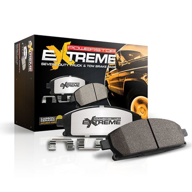 PowerStop 08-12 Land Rover LR2 Rear Z36 Truck & Tow Brake Pad w/Hardware