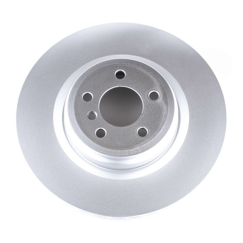 PowerStop 10-15 BMW 550i GT Rear Evolution High Carbon Geomet Coated Rotor