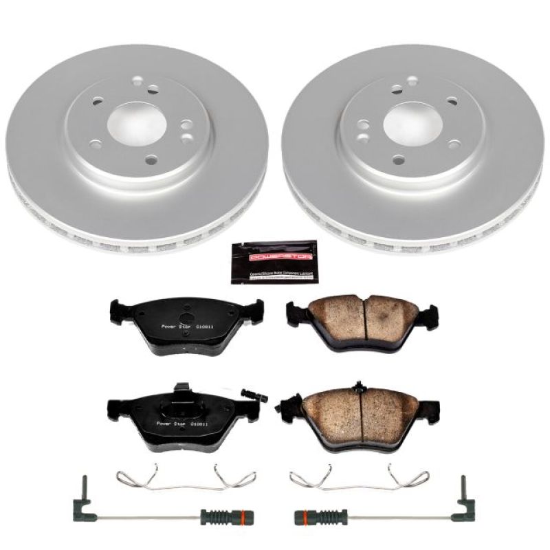 PowerStop 98-02 Mercedes-Benz CLK320 Front Z23 Evolution Sport Coated Brake Kit