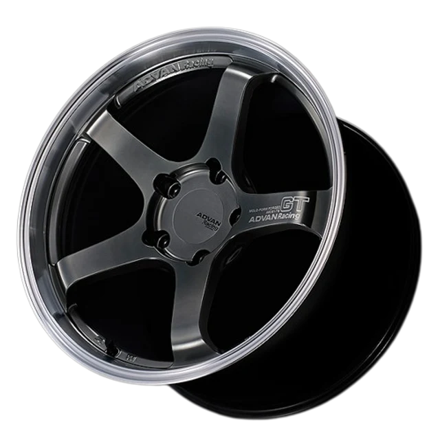 Advan GT Beyond 18X9.5 / +22 / 5x120 / 72.5 CB - Machining & Racing Hyper Black