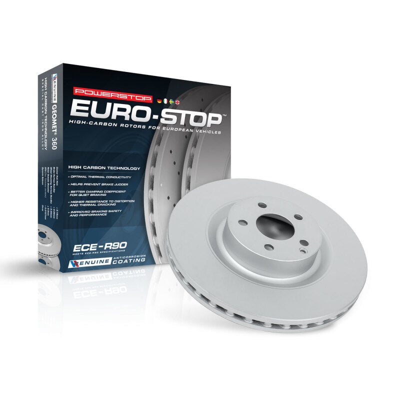 PowerStop 15-20 BMW M4 Rear Left Evolution Coated Rotor