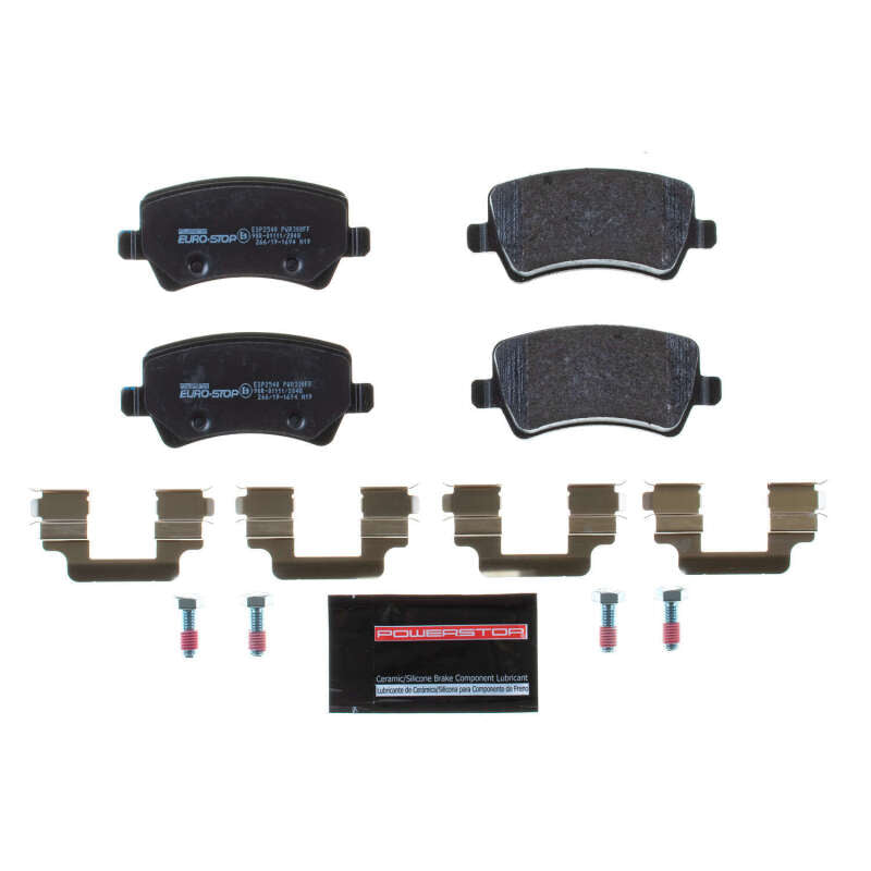 PowerStop 08-16 Volvo XC70 Euro-Stop ECE-R90 Rear Brake Pads