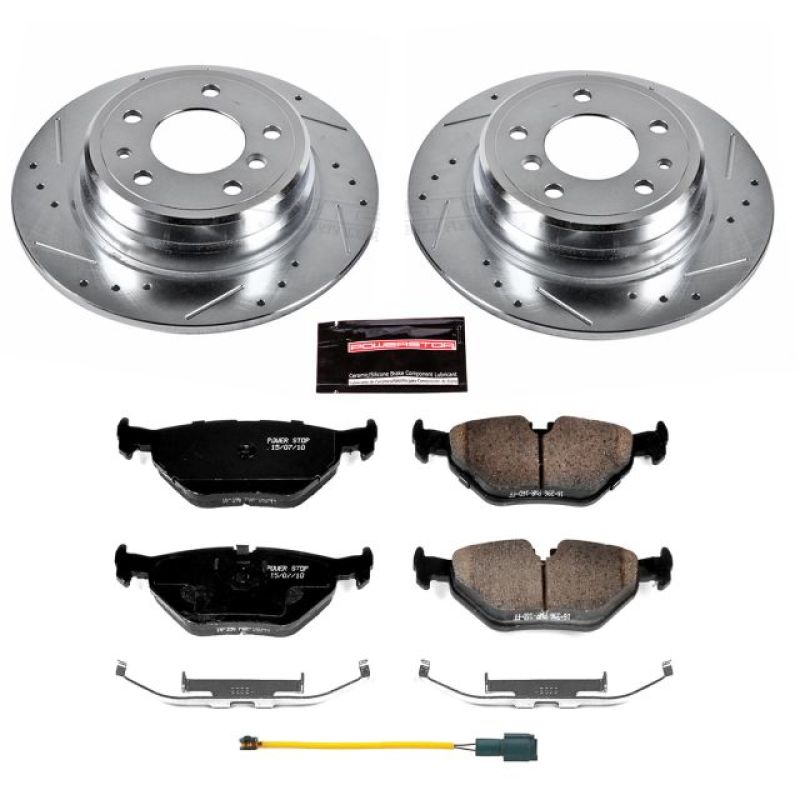 PowerStop 1989 BMW 525i Rear Z23 Evolution Sport Brake Kit