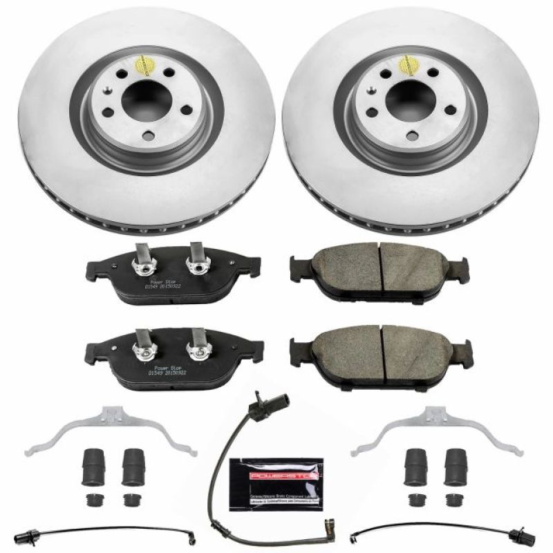 PowerStop 12-16 Audi A6 Quattro Front Z23 Evolution Sport Coated Brake Kit