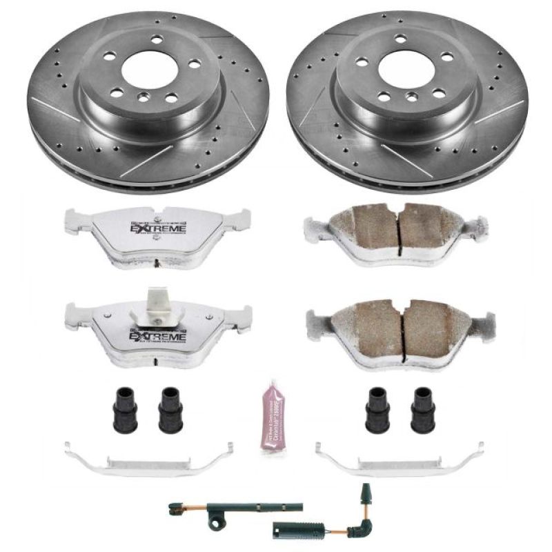 PowerStop 04-10 BMW X3 Front Z26 Street Warrior Brake Kit