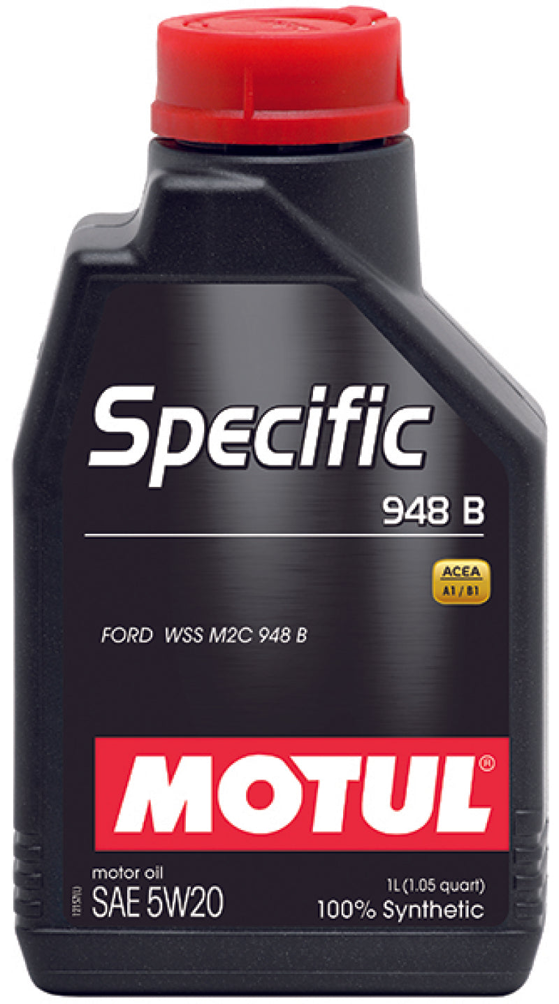 Motul  1L Oem Synthetic Engine Oil Specific 948B - 5W20 - Acea A1/B1 Ford M2c 948B - Case Of 12