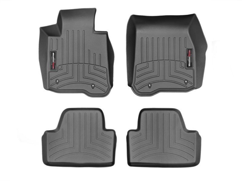 WeatherTech  14+ Bmw 4-Series Front And Rear Floorliners - Black