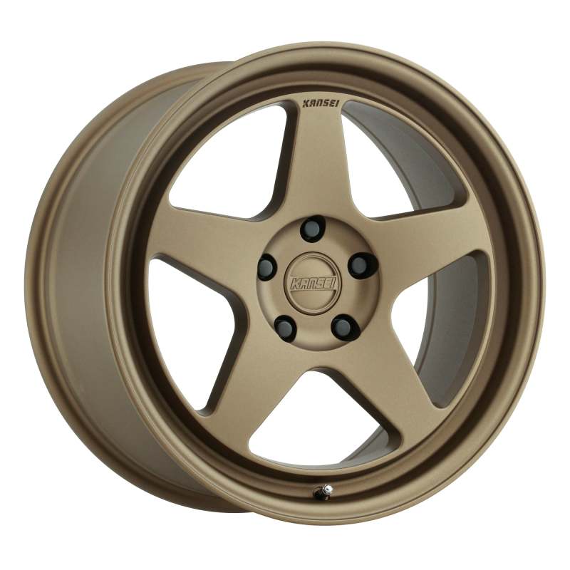 Kansei Wheels Kansei K12B Knp 18x8.5in / 5x108 BP / 35mm Offset / 63.4mm Bore - Bronze Wheel