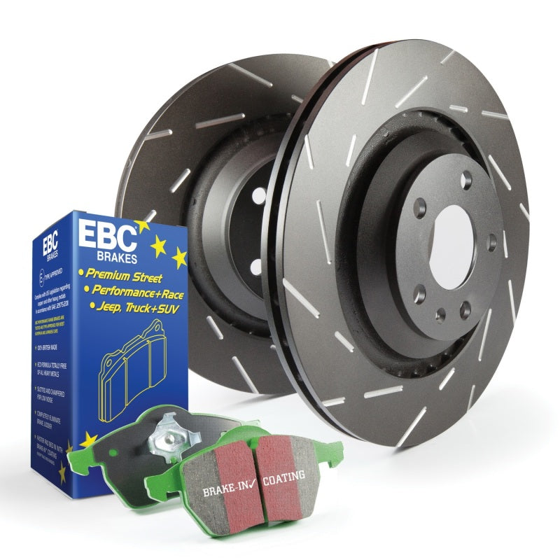 EBC S2 Kits Greenstuff 2000 and USR Rotors - 2017-2020 Audi A4 Premium