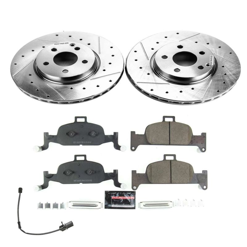 PowerStop 18-22 Audi Q5 Front Z23 Evolution Brake Kit