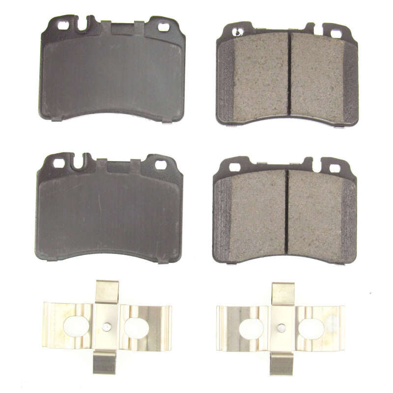 PowerStop 94-95 Mercedes-Benz E320 Front Z17 Evolution Ceramic Brake Pads w/Hardware