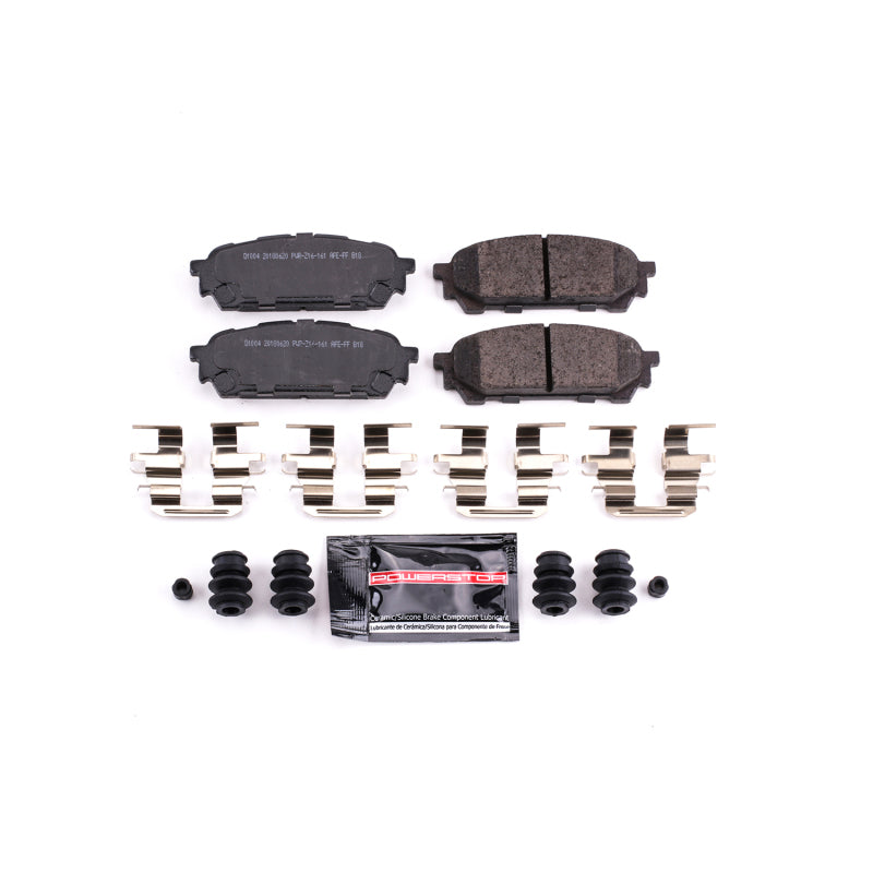 PowerStop 05-06 Saab 9-2X Rear Z23 Evolution Sport Brake Pads w/Hardware