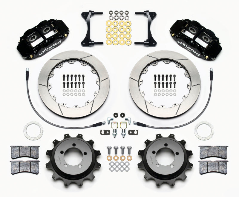 Wilwood Narrow Superlite 4R Rear Kit 12.88in 99-05 WRX / 99-07 Impreza