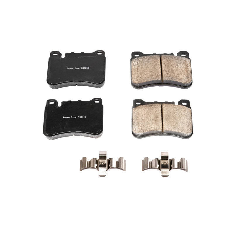 PowerStop 05-07 Mercedes-Benz C230 Front Z17 Evolution Ceramic Brake Pads w/Hardware