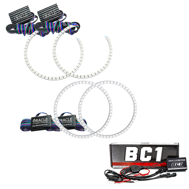 Oracle Lighting Oracle BMW 7 Series 06-08 Halo Kit - ColorSHIFT w/ BC1 Controller