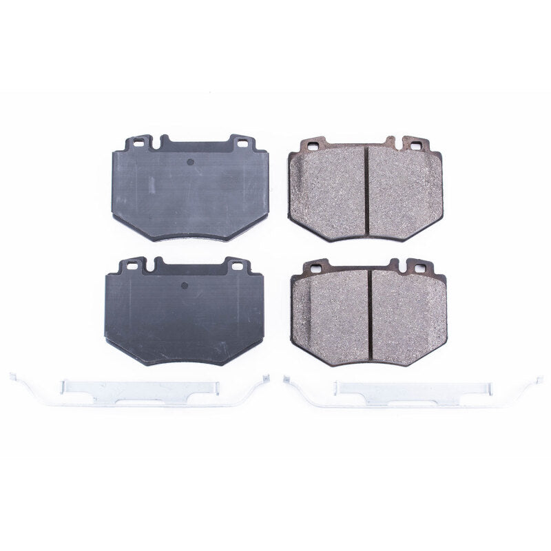 PowerStop 05-06 Mercedes-Benz S500 Front Z17 Evo Ceramic Brake Pad w/Hardware
