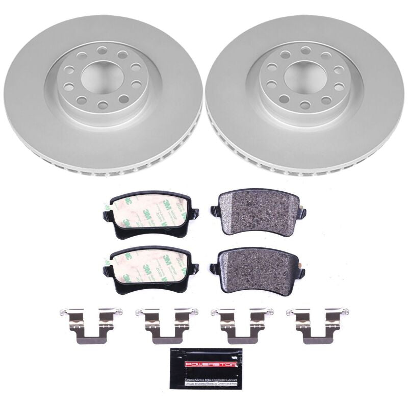 PowerStop 00-04 Audi A6 Quattro Front Euro-Stop Brake Kit