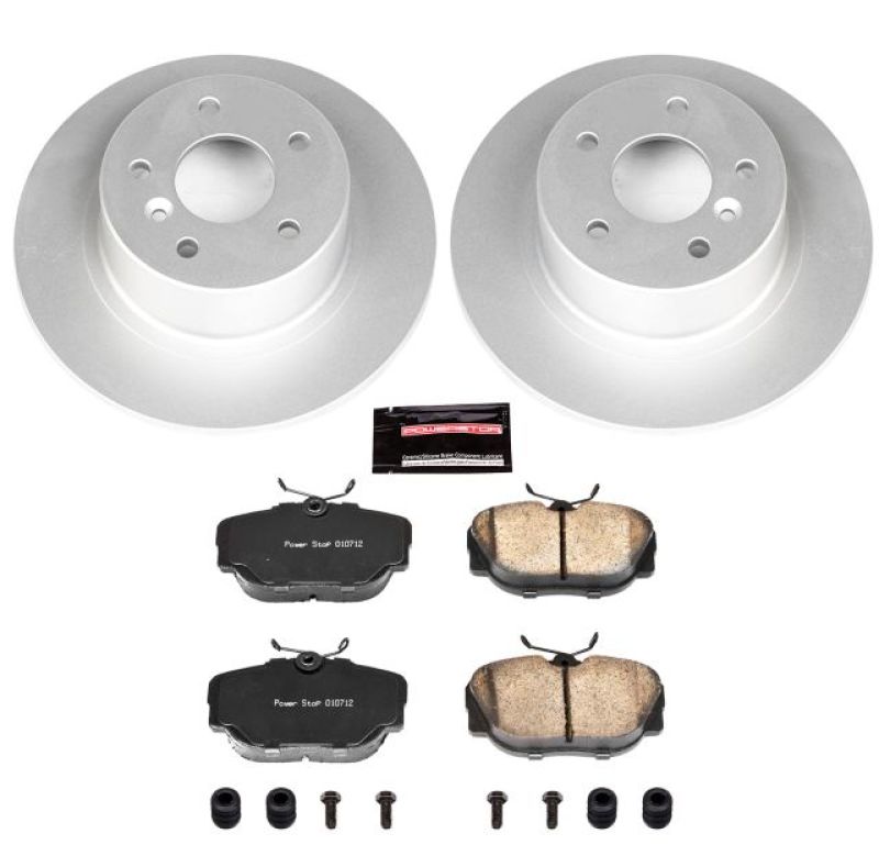 PowerStop 99-04 Land Rover Discovery Rear Z23 Evolution Sport Coated Brake Kit