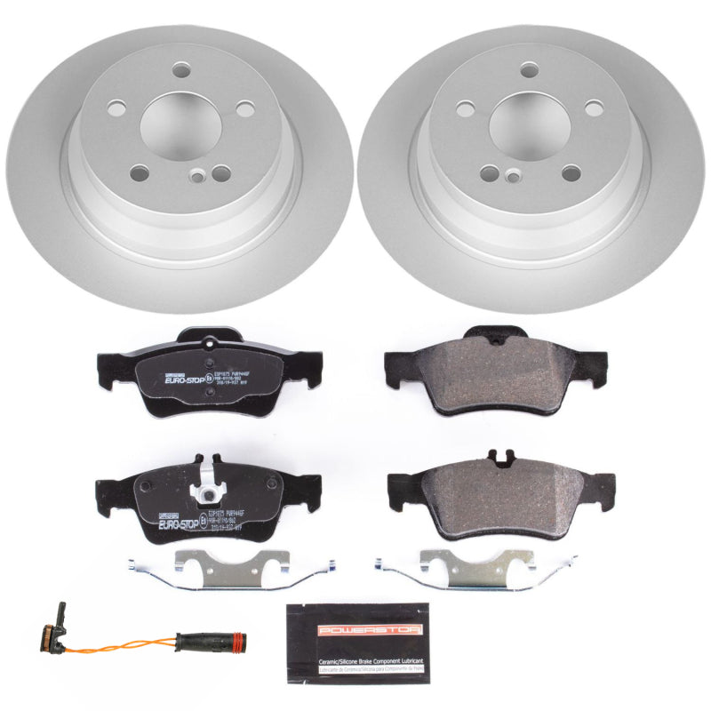 PowerStop 14-16 Mercedes-Benz E250 Rear Euro-Stop Brake Kit