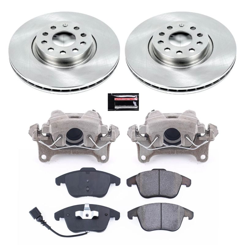 PowerStop 15-18 Audi Q3 Autospecialty Kit w/ Calipers - Front