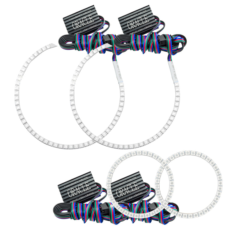 Oracle Lighting Oracle Mini Cooper Countryman 11-15 Halo Kit - ColorSHIFT w/o Controller