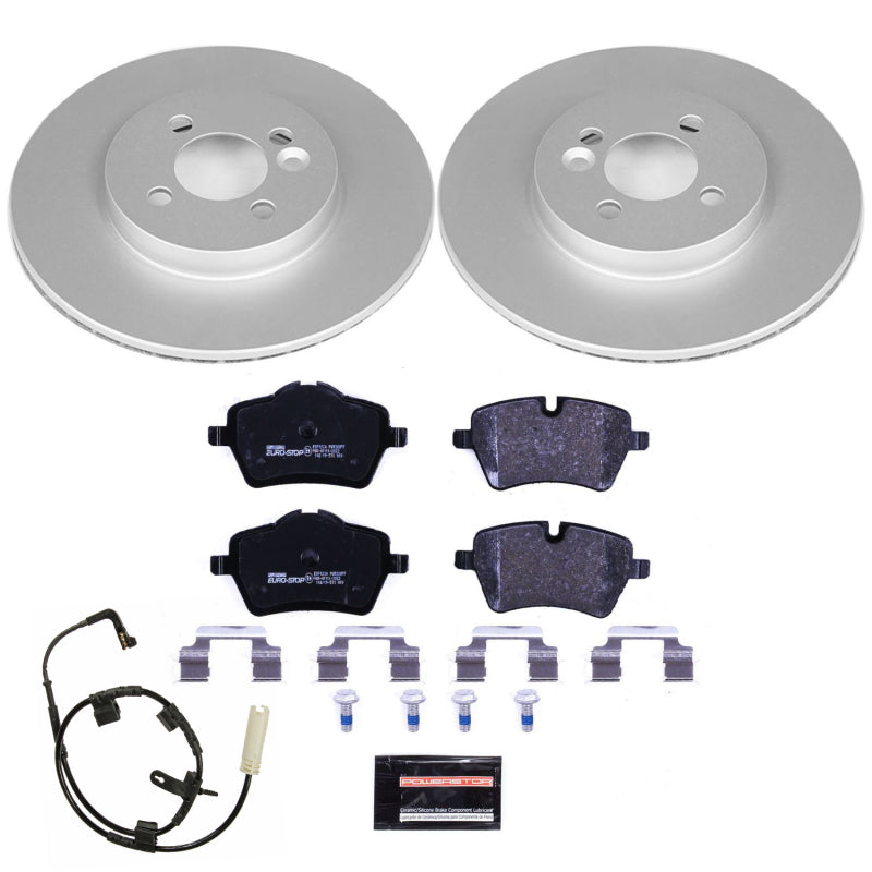 PowerStop 07-10 Mini Cooper Front Euro-Stop Brake Kit