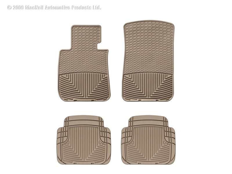 WeatherTech  05-10 Chevrolet Cobalt Front And Rear Rubber Mats - Tan