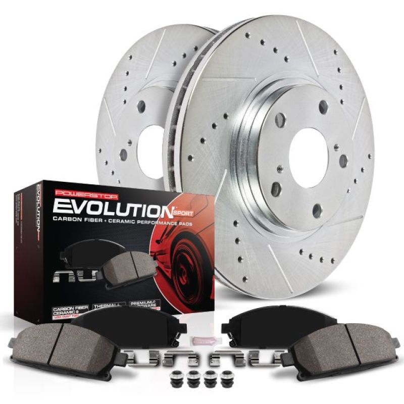 PowerStop 2017 Jaguar XE Rear Z23 Evolution Sport Brake Kit