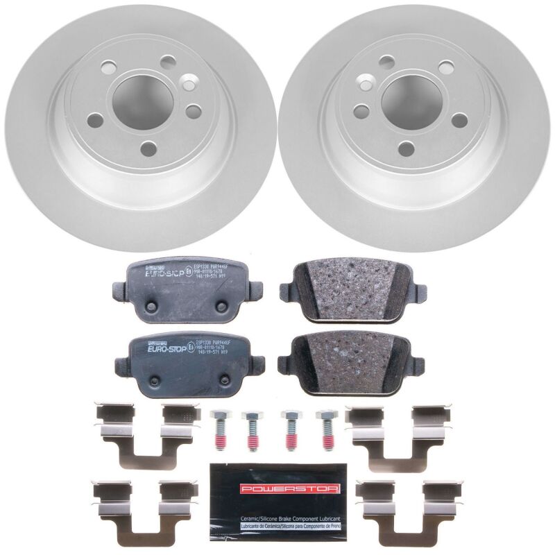 PowerStop 07-11 Volvo S80 Rear Euro-Stop Brake Kit