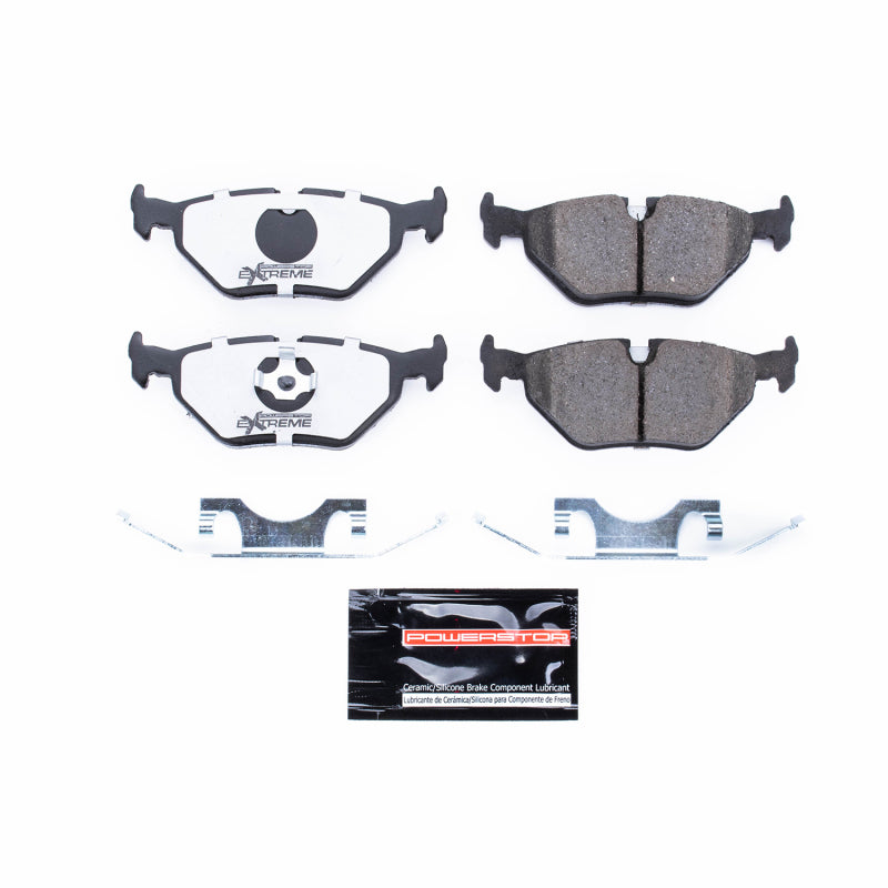 PowerStop 91-98 BMW 318i Rear Z26 Extreme Street Brake Pads w/Hardware