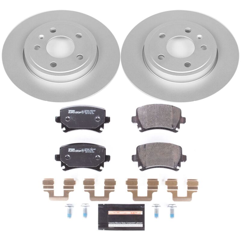 PowerStop 05-09 Audi A4 Rear Euro-Stop Brake Kit