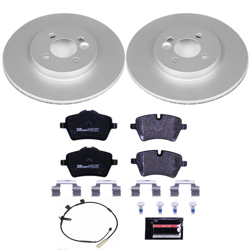 PowerStop 11-16 Mini Cooper Front Euro-Stop Brake Kit