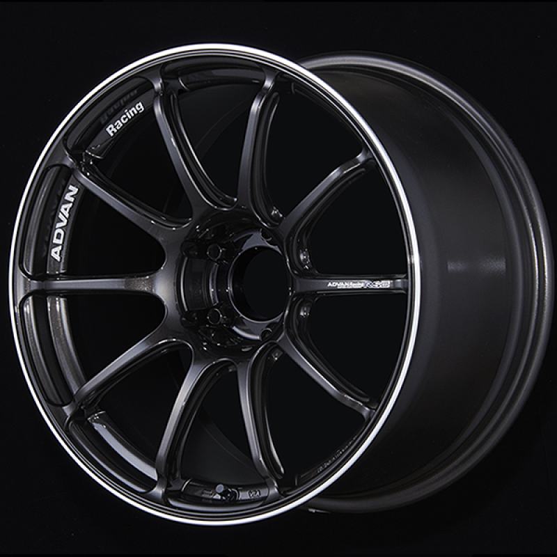 Advan RSIII 18x8.5 / +51 Offset / 5x114.3 / 73mm Bore / Black Gunmetallic and Ring