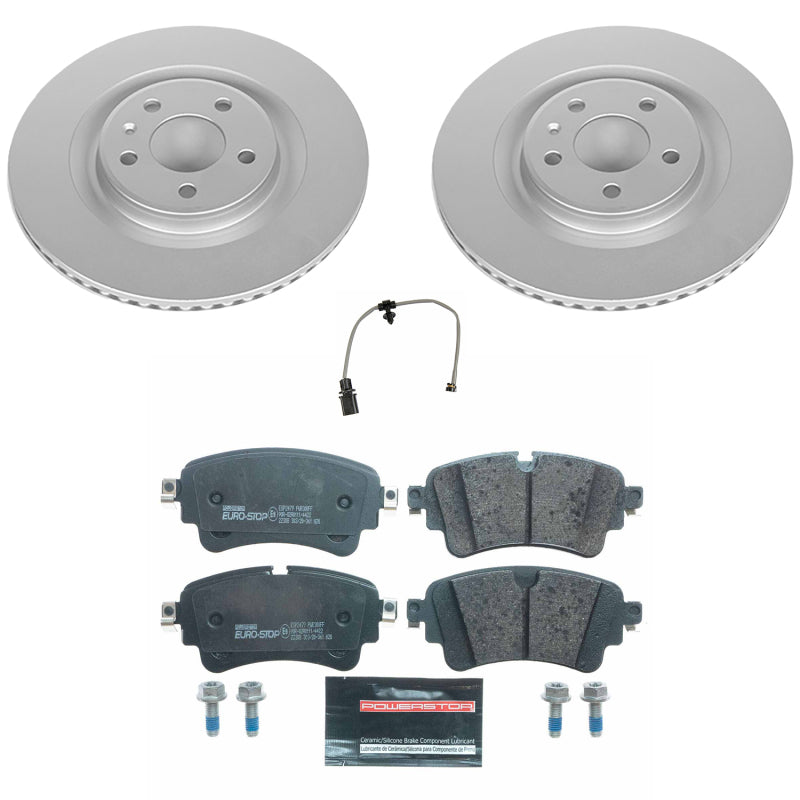 PowerStop 19-20 Audi A6 Quattro Rear Euro-Stop Brake Kit