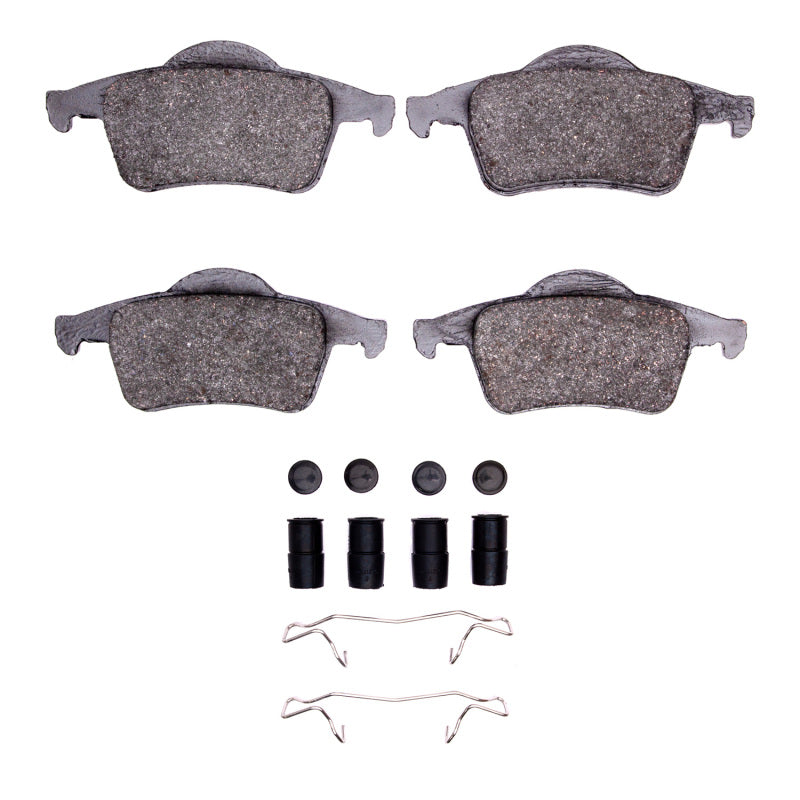 DFC 99-09 Volvo S80/S60/S70/V70/XC70 Rear 5000 Advanced Low Metallic Brake Pads and Hardware Kit