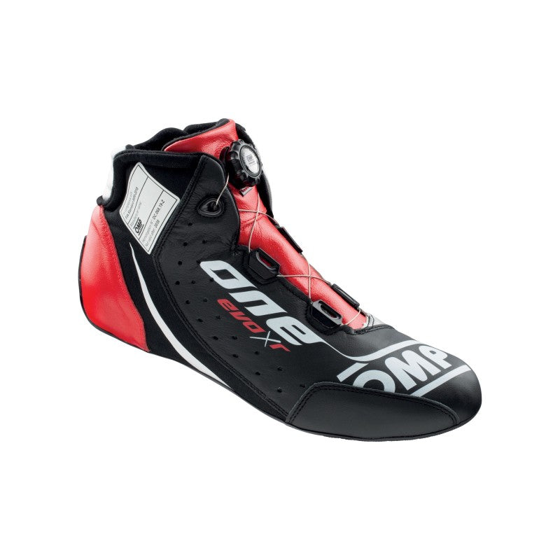 OMP Racing OMP One Evo X Shoes Red - Size 44 (Fia 8856-2018)