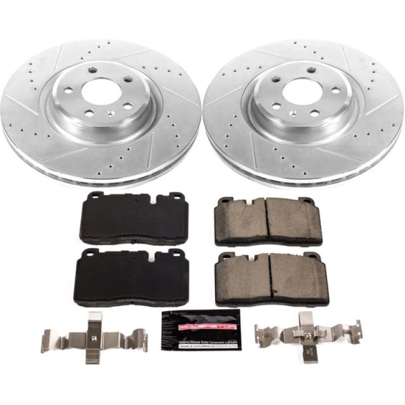 PowerStop 15-16 Porsche Macan Front Z23 Evolution Sport Brake Kit