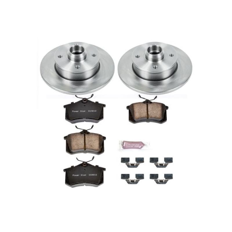 PowerStop 99-02 Volkswagen Cabrio Rear Autospecialty Brake Kit