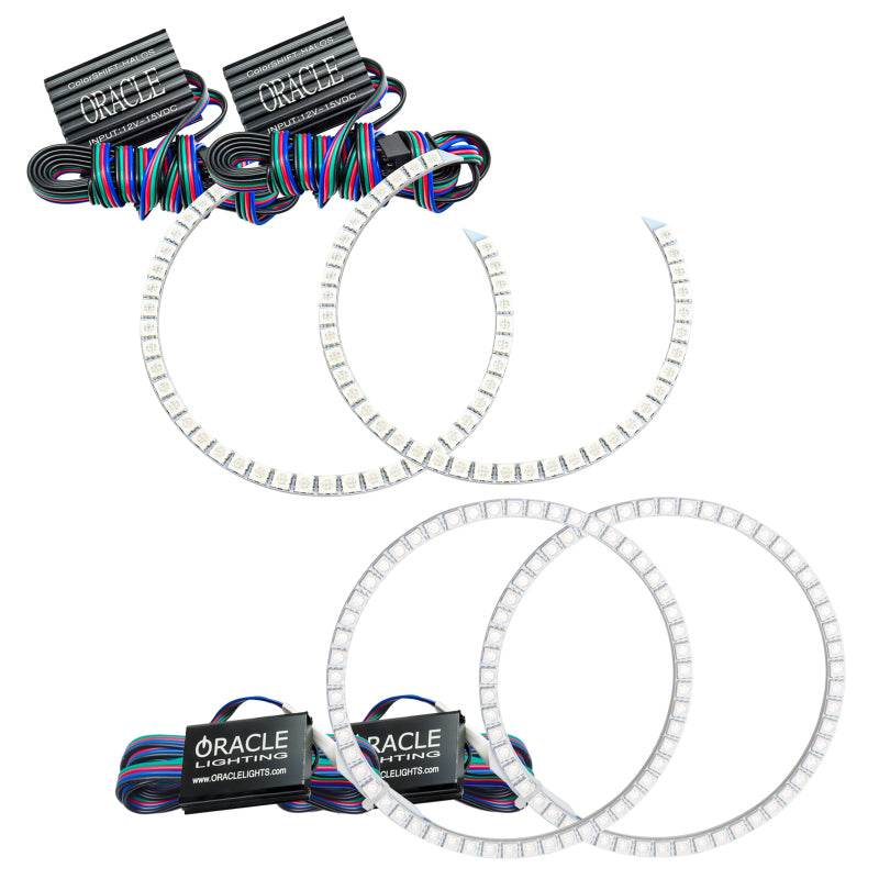 Oracle Lighting Oracle BMW 7 Series 06-08 Halo Kit - ColorSHIFT w/o Controller