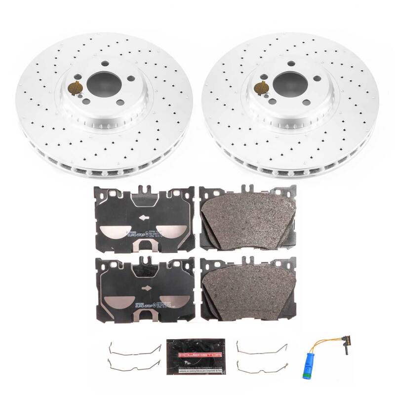 PowerStop 18-20 Mercedes-Benz C43 AMG Front Euro-Stop Brake Kit