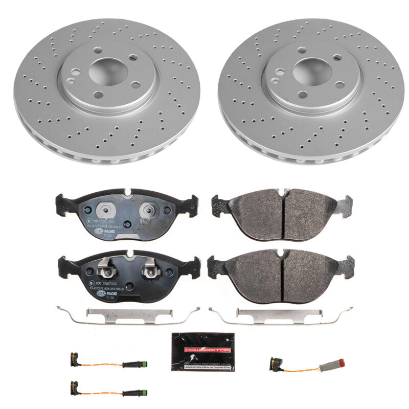 PowerStop 04-05 Mercedes-Benz E500 Front Euro-Stop Brake Kit