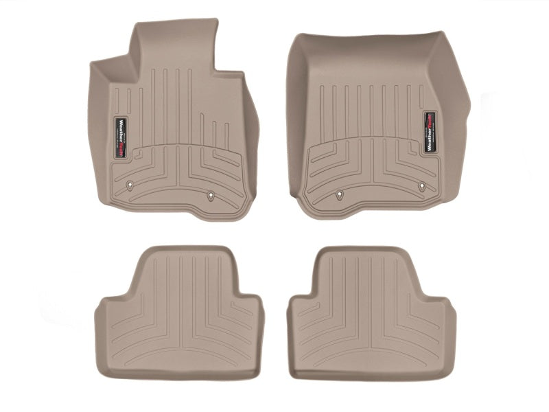 WeatherTech  14+ Bmw 4-Series Front And Rear Floorliners - Tan