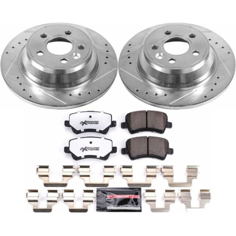 PowerStop 2016 Volvo S80 Rear Z36 Truck & Tow Brake Kit
