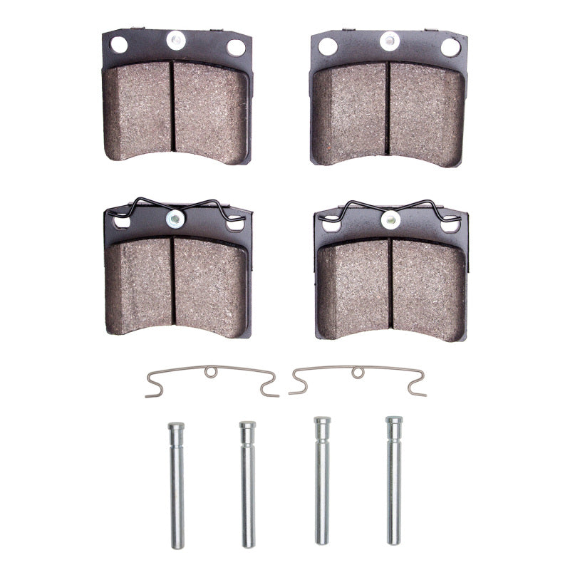 DFC 92-99 Volkswagen EuroVan Front 5000 Advanced Semi Metallic Brake Pads and Hardware Kit