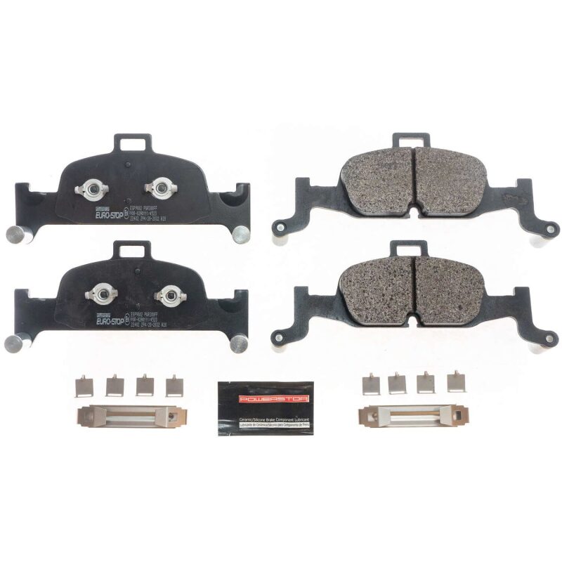 PowerStop 2018 Audi Q5 Euro-Stop ECE-R90 Front Brake Pads
