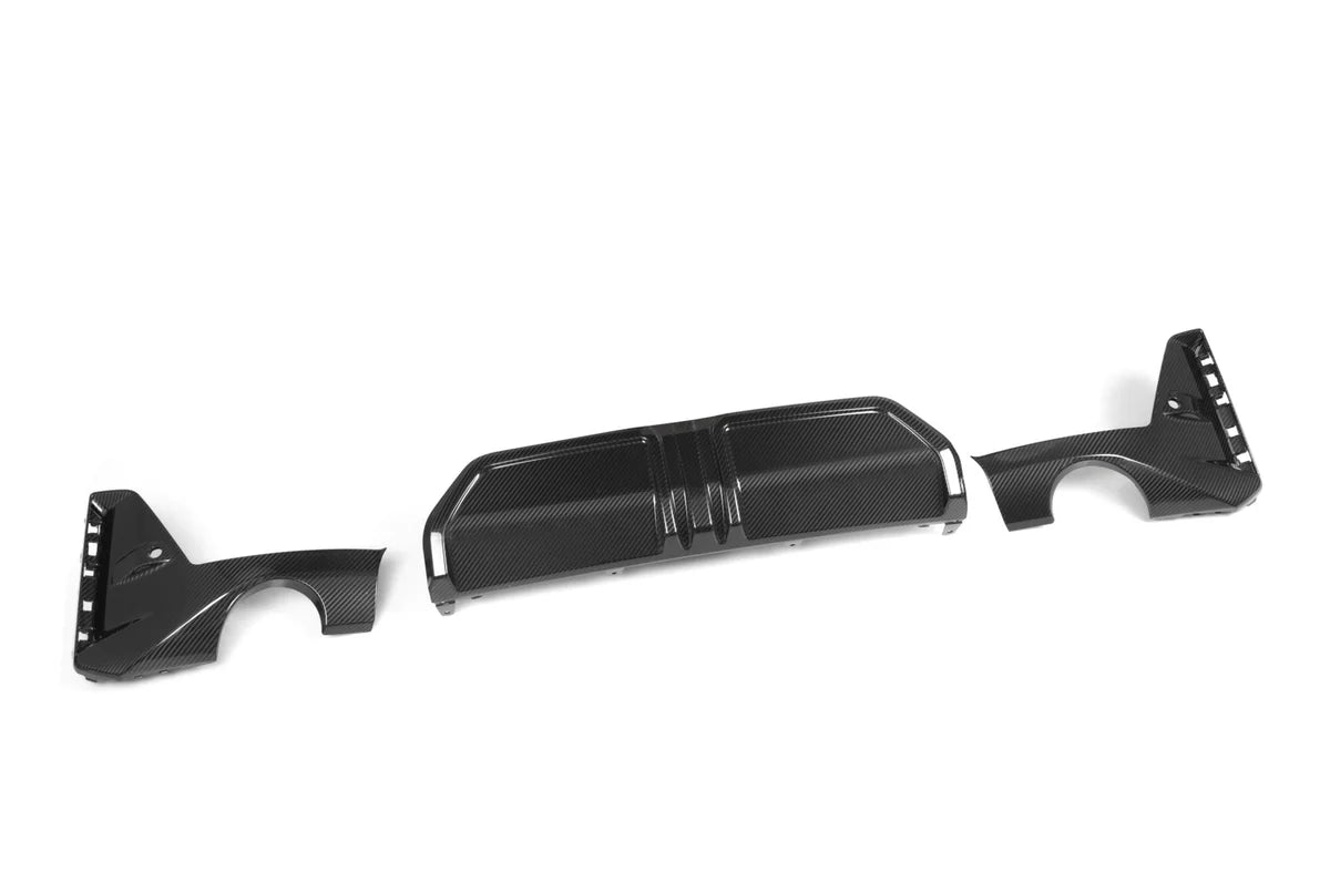TRE BMW 3 Series G20 G21 LCI Carbon Fiber Performance Rear Diffuser Set by TRE (2023+)